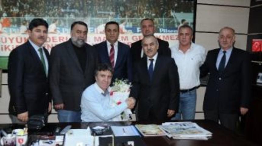 Kaymakam Narinoğlu'ndan Samsunspor&rsquo;a Ziyaret
