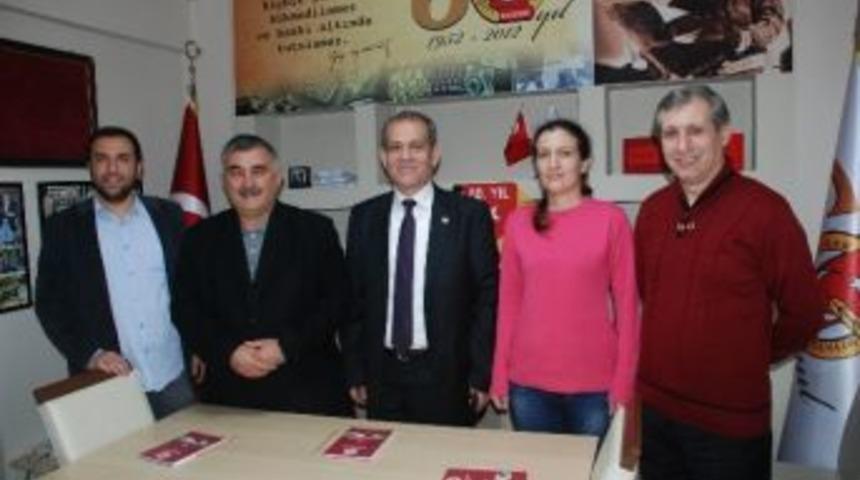 İha B&ouml;lge M&uuml;d&uuml;r&uuml; Toker&rsquo;den Gazeteciler Cemiyeti'ne Ziyaret