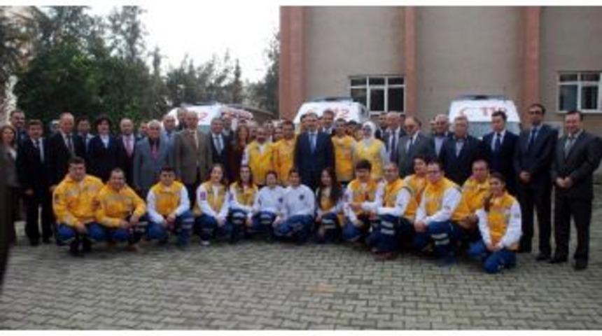 Aydın 112&rsquo;ye 7 Ambulans Takviyesi