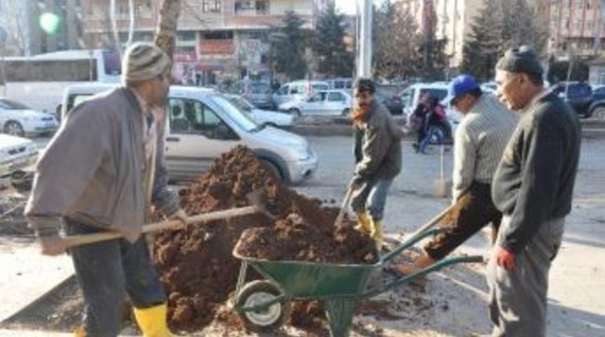 Bağlar Belediyesi&rsquo;nin Aydın Arslan Bulvarındaki &Ccedil;alışmaları Son Aşamada
