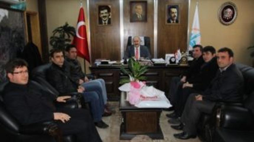 Kop-der&rsquo;den Belediye Başkanı Polat'a Ziyaret