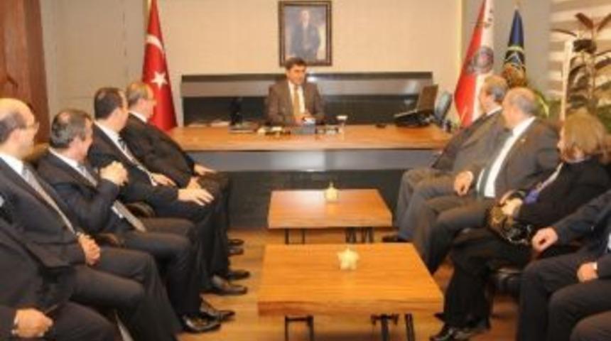 Gso Y&ouml;netiminden Emniyet M&uuml;d&uuml;r&uuml; Ali Gezer&rsquo;e Ziyaret