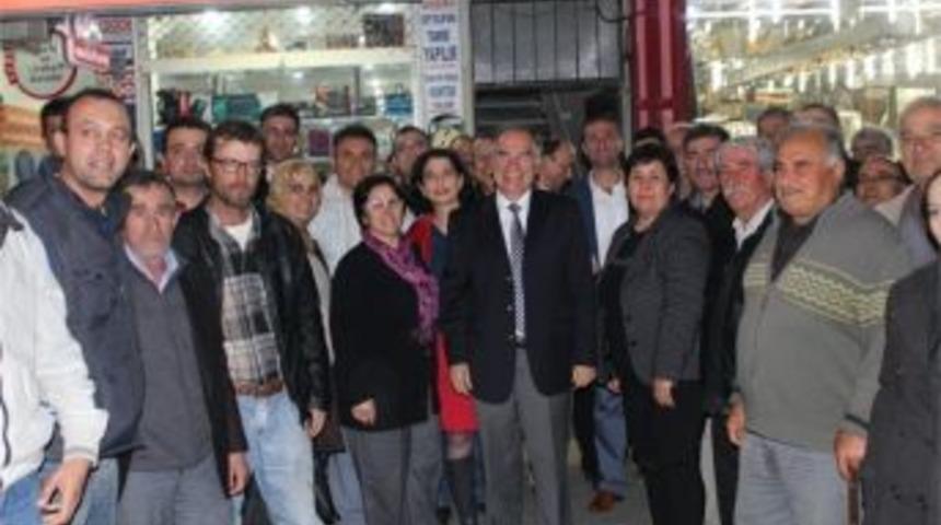 Ak Parti Adayı Bakıcı Sel&ccedil;uk'ta Alkışlarla Karşılandı