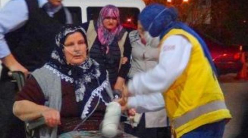 Baca Tutuştu 1 Hamile 2 Kadın Hastaneye Kaldırıldı
