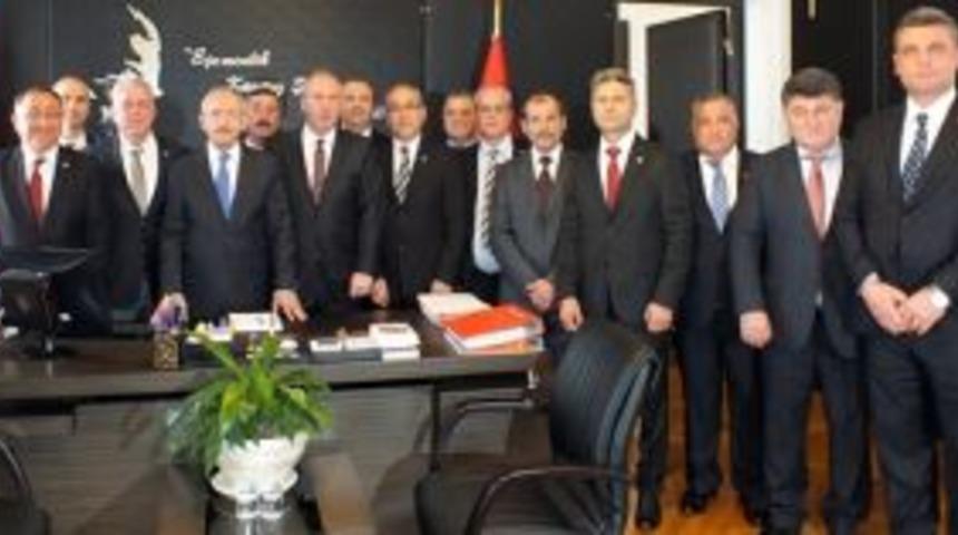Yalova ekibi Kılı&ccedil;daroğlu ile g&ouml;r&uuml;şt&uuml;
