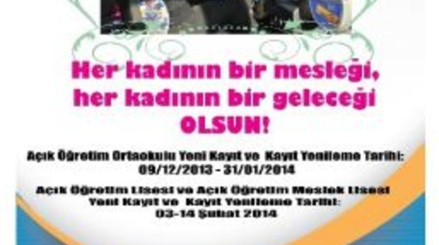 &ldquo;her Kadının Bir Mesleği, Her Kadının Bir Geleceği Olsun&rdquo;