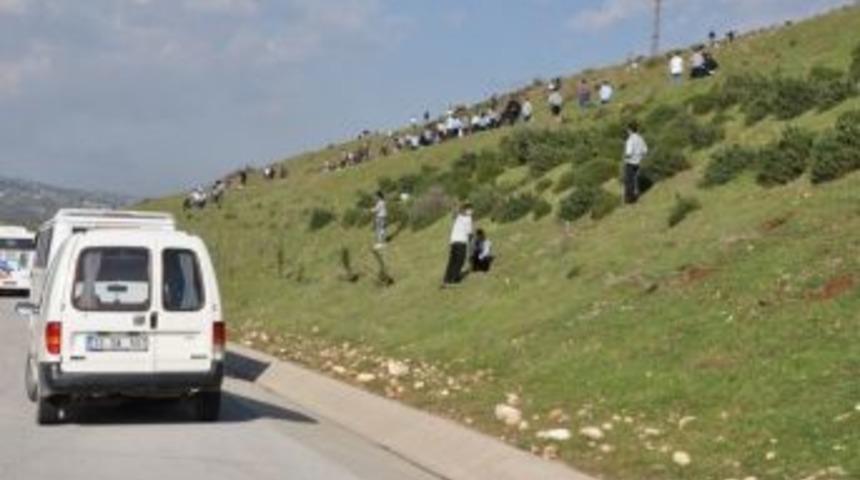 Mersin Karayollarına 15 Bin Fidan Dikildi