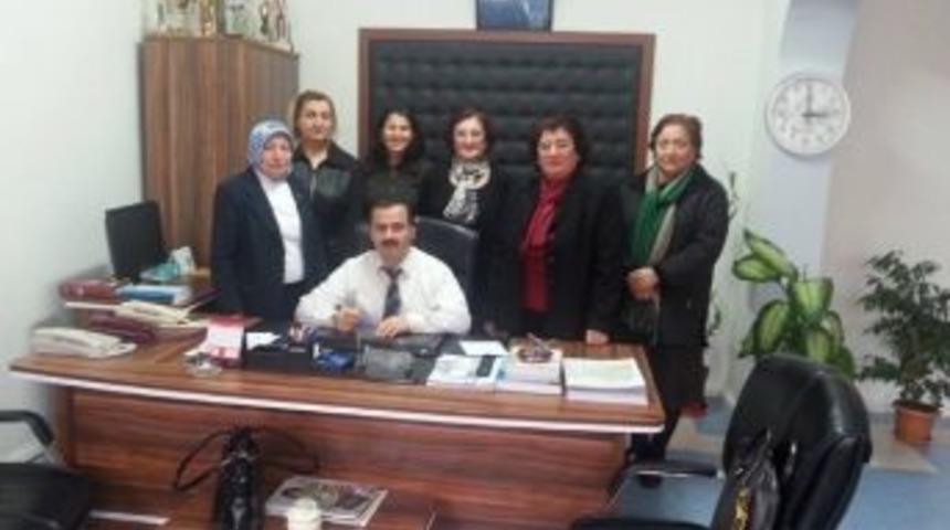 Kent Konseyi Kadın Meclisi &Uuml;yelerinden Hastane Ziyareti