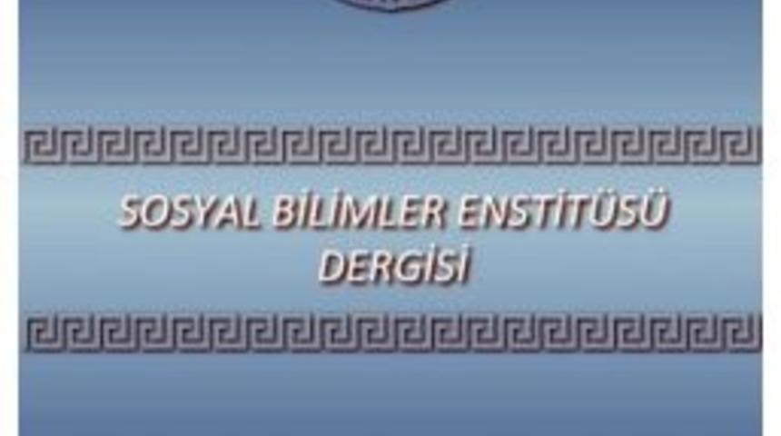 Ad&uuml; Sosyal Bilimler Enstit&uuml;s&uuml; Dergisi Yayım Hayatına Başlıyor&rlm;