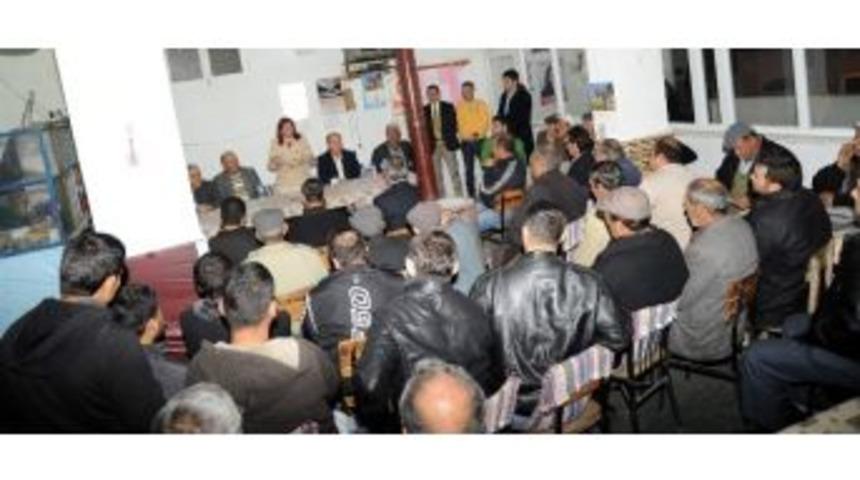 Başkan &Ccedil;er&ccedil;ioğlu, K&ouml;y Ziyaretlerine Devam Ediyor