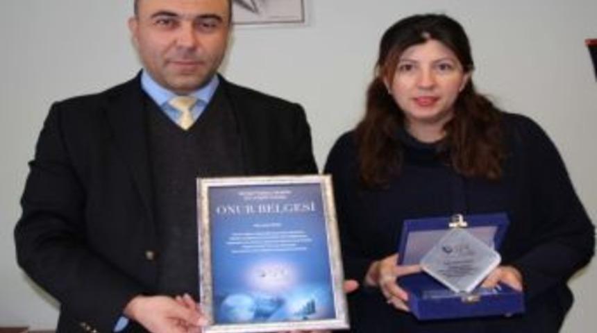 Doktora Tezine Birincilik &Ouml;d&uuml;l&uuml;