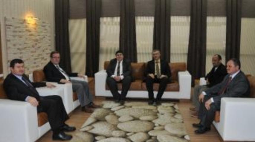 Rektör Solak, Karder Heyetini Kabul Etti