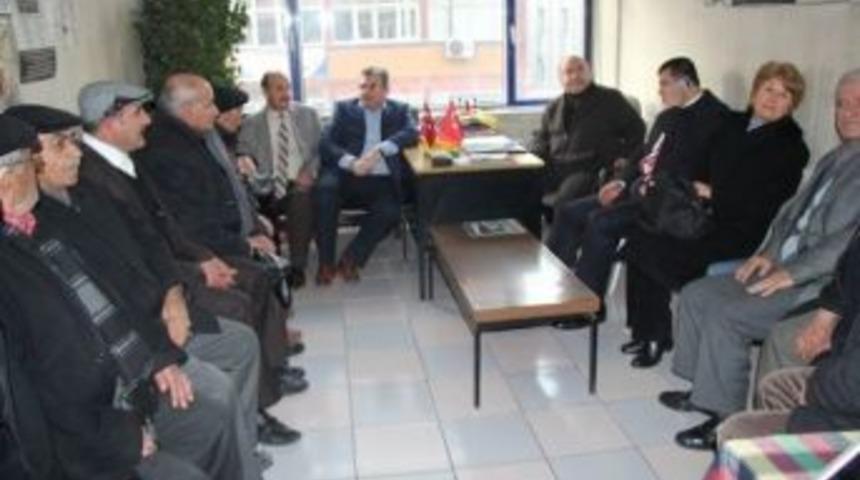 Ağbaba, Eymir K&ouml;y&uuml; Derneği&rsquo;ni Ziyaret Etti