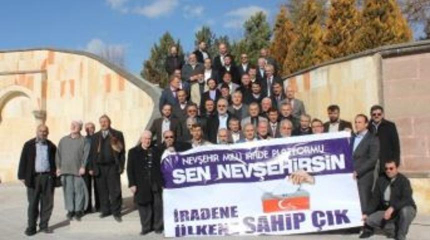 Nevşehir Milli İrade Platformu Bir Araya Geldi