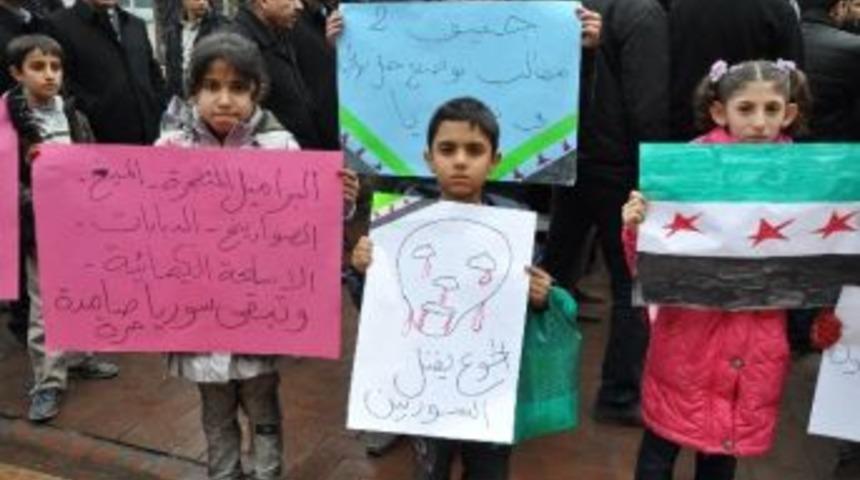 Suriye&rsquo;den Ka&ccedil;an &Ccedil;ocuklar, &Uuml;lkelerinde Yaşanan Vahşeti Kınadı