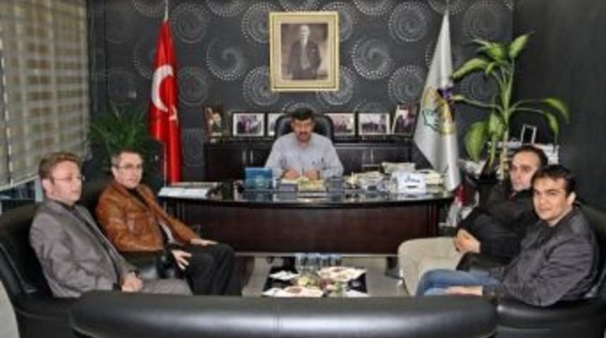 İl Emniyet M&uuml;d&uuml;r&uuml; Doğan&rsquo;dan Başkan Yazıcı&rsquo;ya Ziyaret