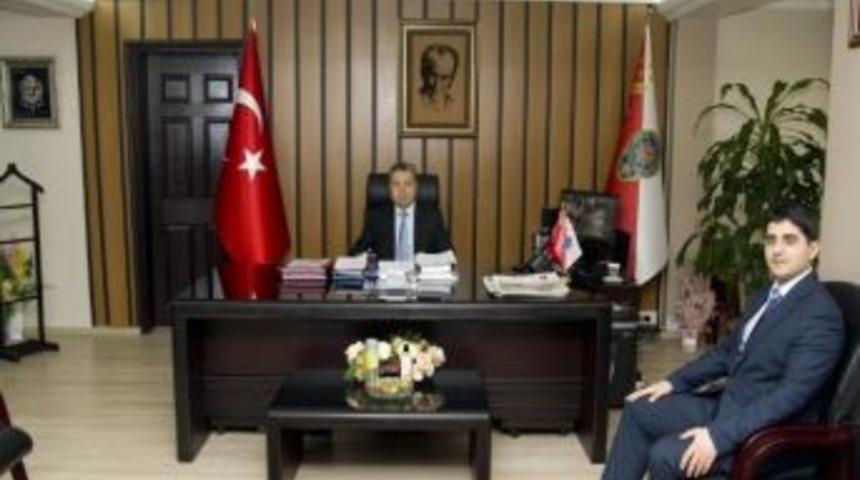 Pehlivank&ouml;y Kaymakamı Duru&rsquo;dan Emniyet M&uuml;d&uuml;r&uuml; Aktaş&rsquo;a Ziyaret