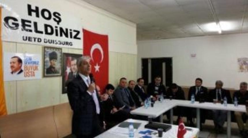 Ak Parti Kars Milletvekili Prof. Dr. Yunus Kılı&ccedil; Almanya&rsquo;da T&uuml;rk Vatandaşlarla Haseret Giderdi