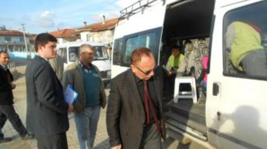&Ouml;ğrenci Servisleri Denetlendi