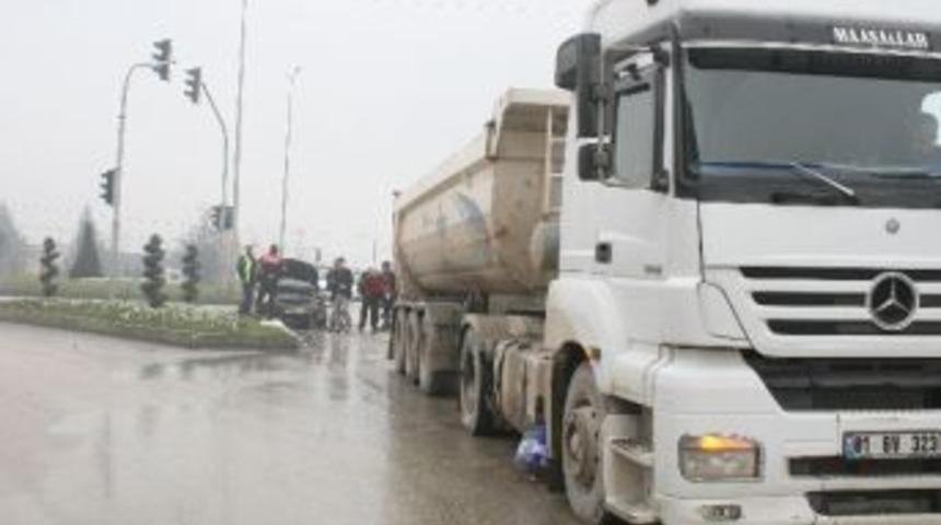 D&uuml;zce&rsquo;de Kaza 1 Yaralı