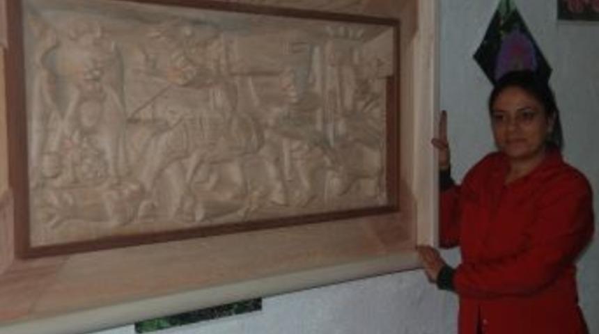 Pıcasso&rsquo;nun Eseri Ahşapla Buluştu