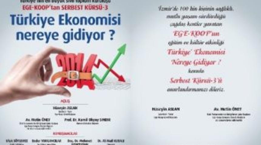 Ege-koop&rsquo;un Serbest K&uuml;rs&uuml;s&uuml;&rsquo;nde T&uuml;rkiye G&uuml;ndemi Konuşulacak