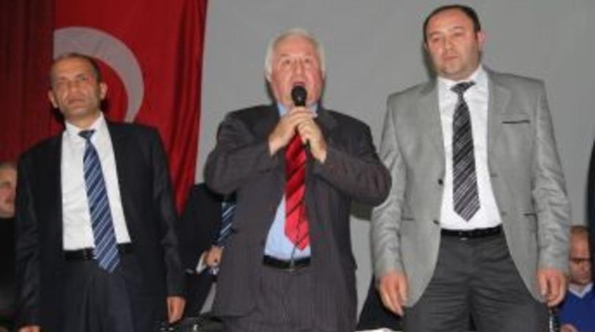 G&ouml;rele Şof&ouml;rler Odası Kongresi&rsquo;nde Arbede &Ccedil;ıktı