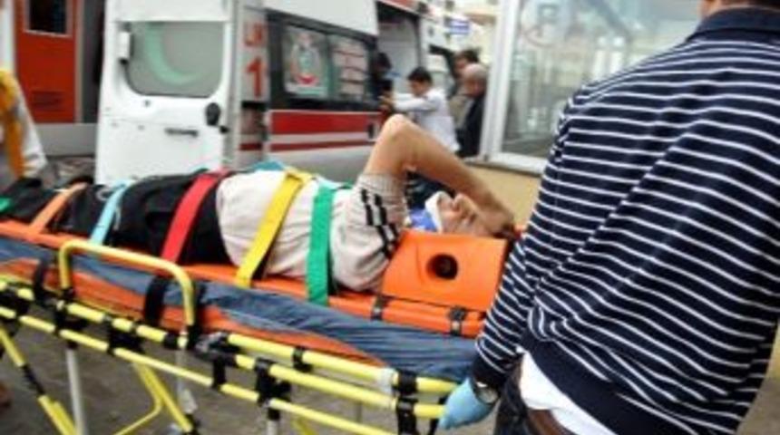Tpao İş&ccedil;ileri Kaza Yaptı: 4 Yaralı