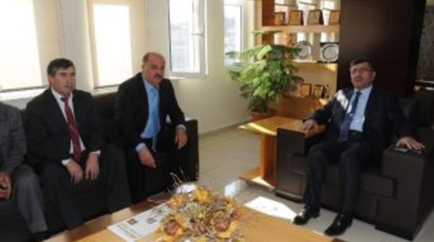 Şof&ouml;rler Odasından Belediye Başkanı Faruk Akdoğan'a Ziyaret