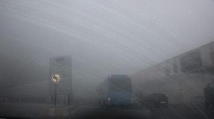 Mardin'de Yoğun Sis Hayatı Olumsuz Etkiledi