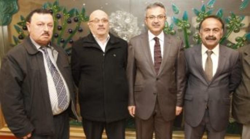 Muhtarlardan Başkan K&ouml;şker'e Destek