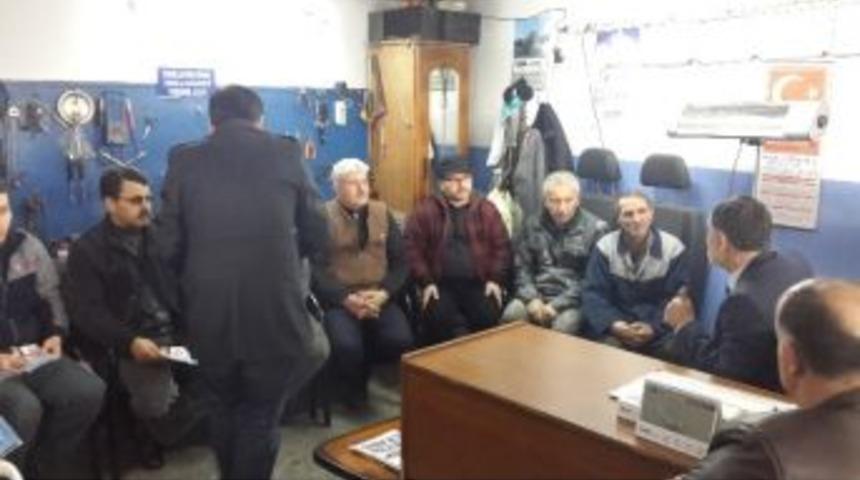 Yakup Alaylı Esnafı Ziyaret Etti