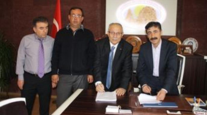 U&ccedil;hisar Belediyesi&rsquo;nde Toplu S&ouml;zleşme