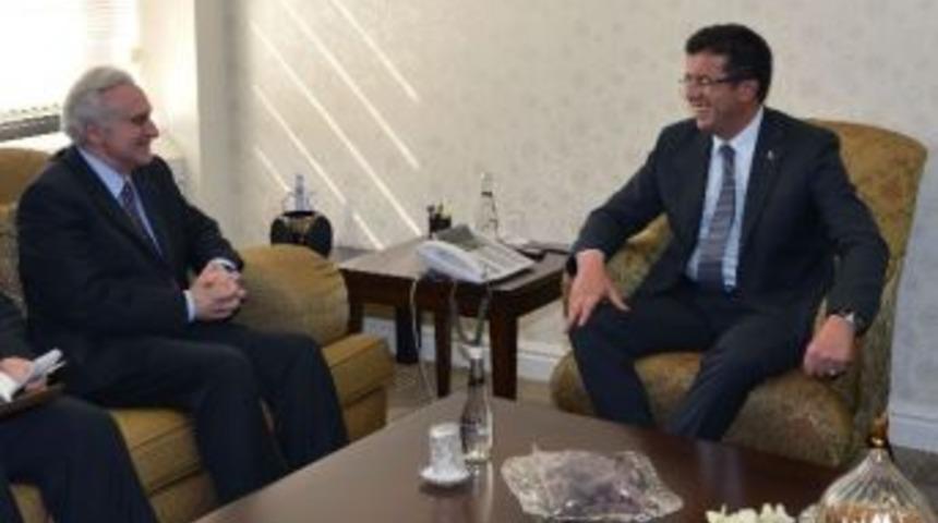 Bakan Zeybekci, Abd B&uuml;y&uuml;kel&ccedil;isini Kabul Etti