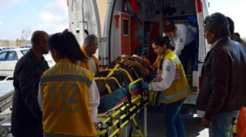 İnşaattan D&uuml;şen İş&ccedil;i Yaralandı