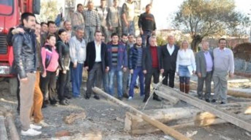 Altınoluk&rsquo;ta Termal Su Sevinci