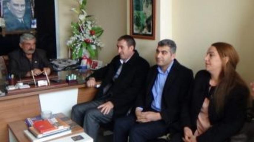 Bdp Heyeti Siirt Gazeteciler Derneği&rsquo;ni Ziyaret Etti