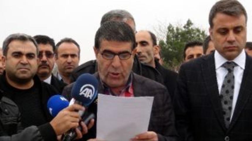 Dso Ve B&ouml;lge Odaları Nusaybin Sınırda Basın A&ccedil;ıklaması Yaptı