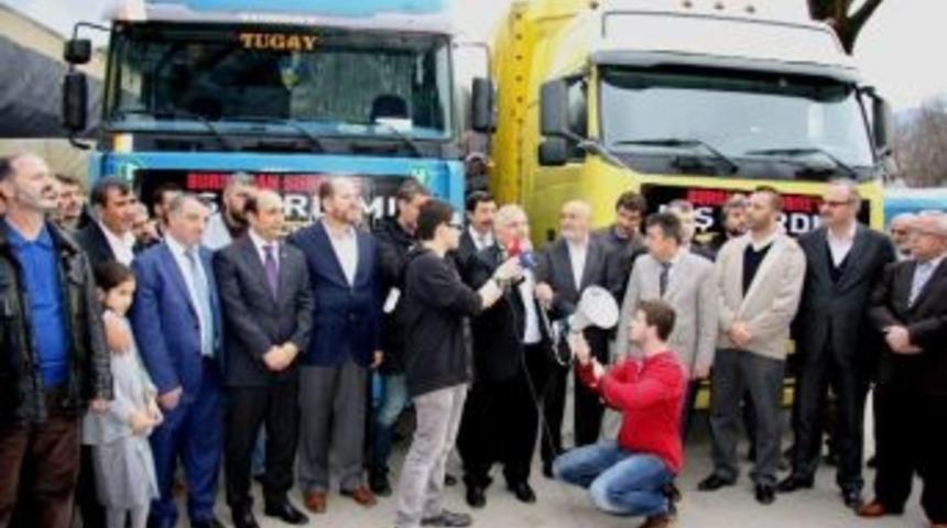 İhh&rsquo;dan Suriyeli Yoksullara 6 Tır Dolusu Yardım