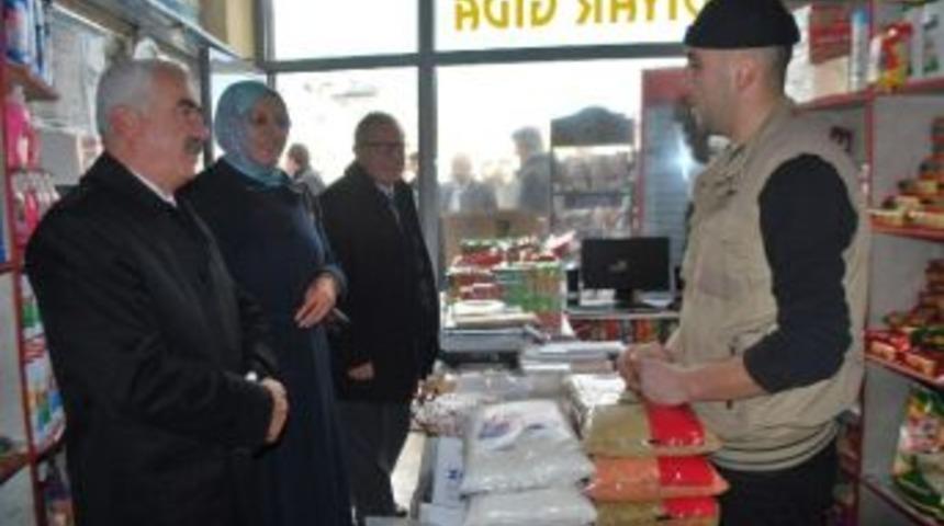 Bdp Eş Başkan Adayları Esnafları Ziyaret Etti