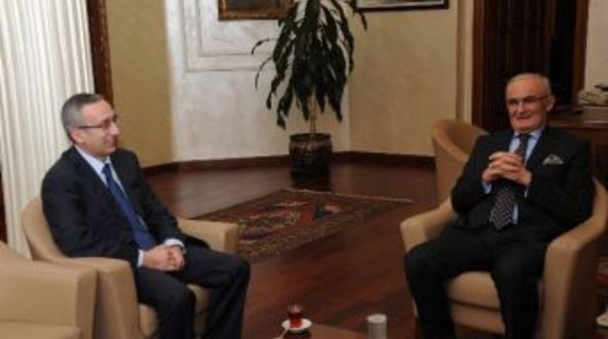 Başkan Yılmaz&rsquo;a Ziyaretler