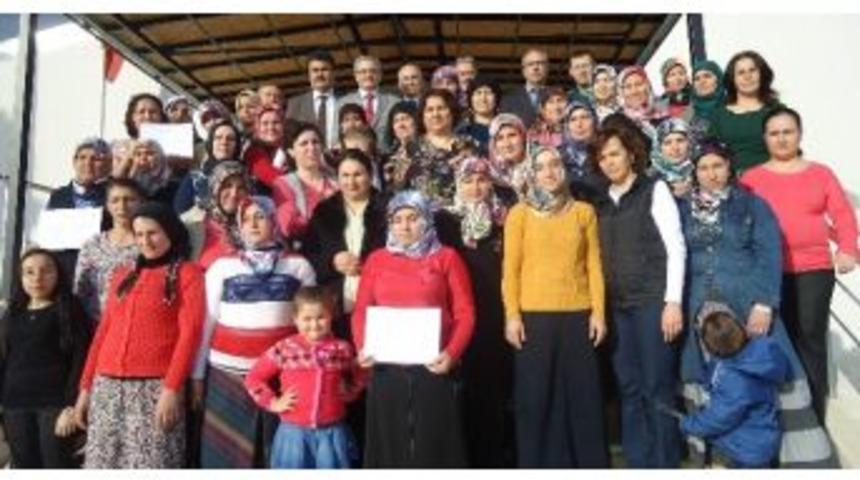 K&ouml;şk&rsquo;&uuml;n Anneleri Sertifikalı Oldu