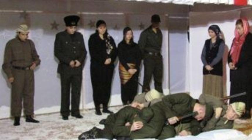 &Ouml;demiş Cezaevi Personeli Sarıkamış&rsquo;ı Andı