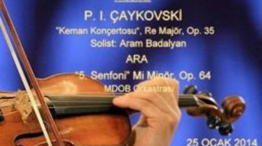 Mdob, &Ccedil;aykovski'nin Keman Kon&ccedil;entosu'nu Seslendirecek
