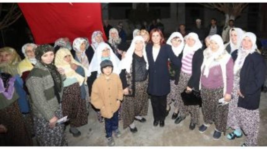 Başkan &Ccedil;er&ccedil;ioğlu&rsquo;ndan G&ouml;drenli Ve Alanlı K&ouml;ylerine Ziyaret