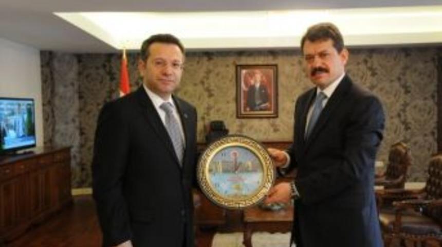 Başsavcı Yeldan’dan Vali Aksoy’a Veda Ziyareti