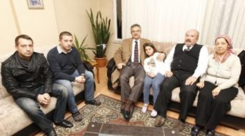 Başkan K&ouml;şker Bagu&ccedil; Ailesine Taziye Ziyaretinde Bulundu