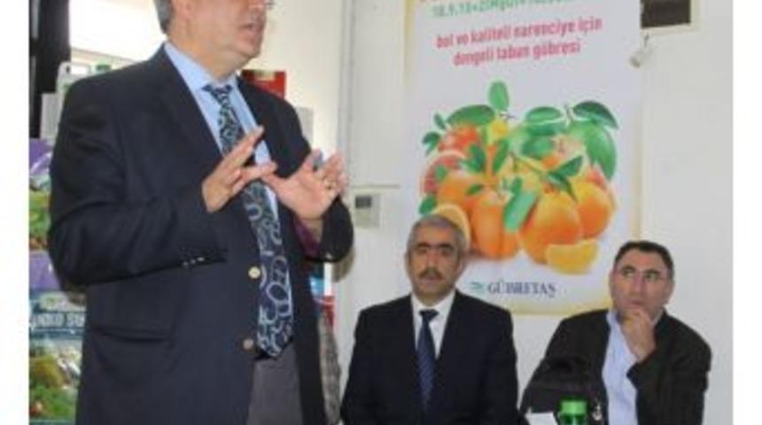 Erzin&rsquo;de &Uuml;reticiler Bilgilendirildi