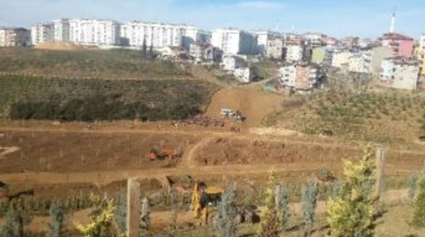 Gebze'nin Sekapark'ı Şekilleniyor