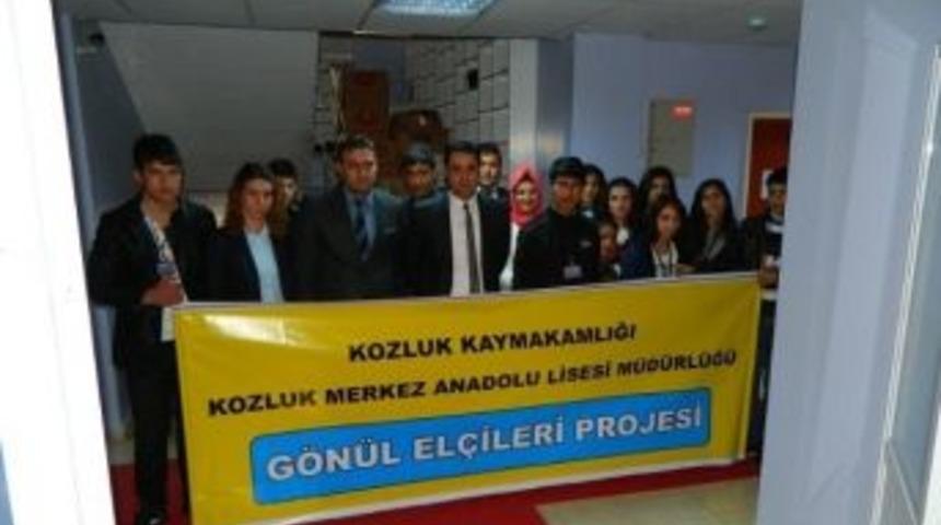 Kaymakam Akt&uuml;rk, Anadolu Lisesi'ni Ziyaret Etti